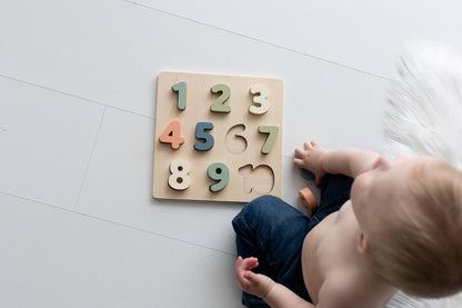 Wooden Numbers Puzzle