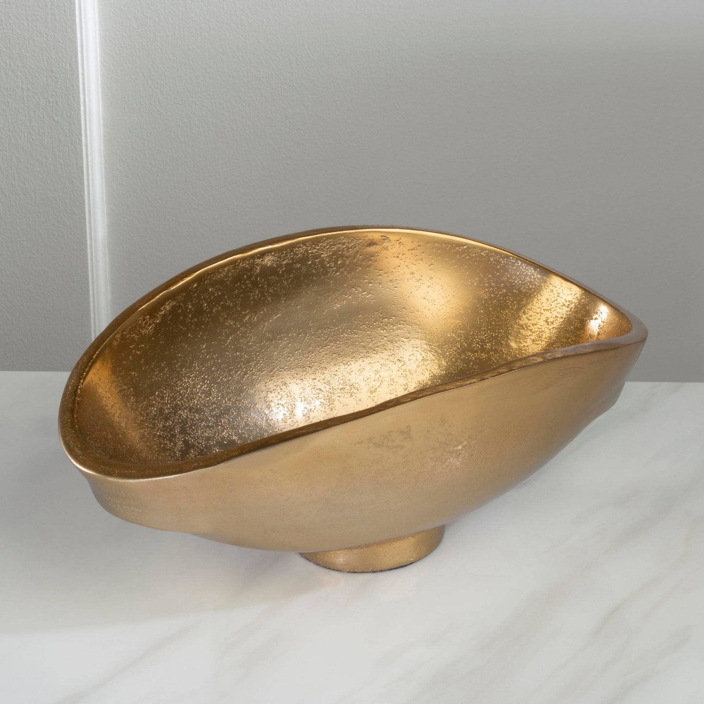 Oval Metal Bowls - Set of 2