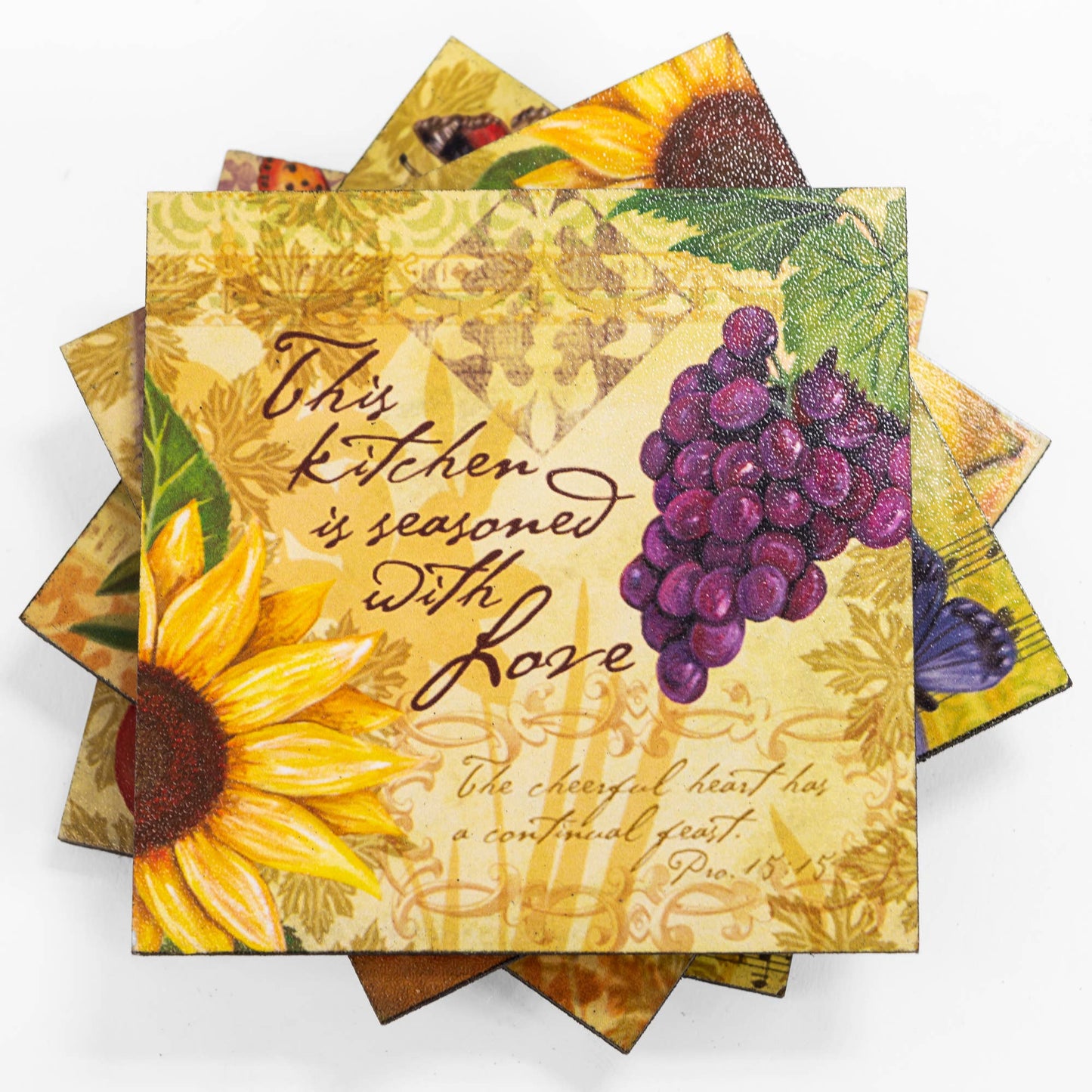 Divinity Boutique - Bella Vita Wooden Coaster