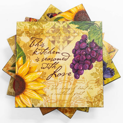 Divinity Boutique - Bella Vita Wooden Coaster