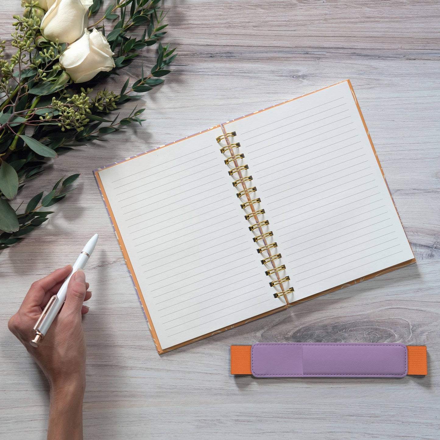 Abloom Oliver Notebook with Pen Pocket