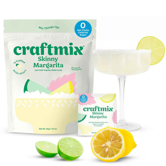 Craftmix - Skinny Margarita Cocktail Mixer - 12 Servings Multipack