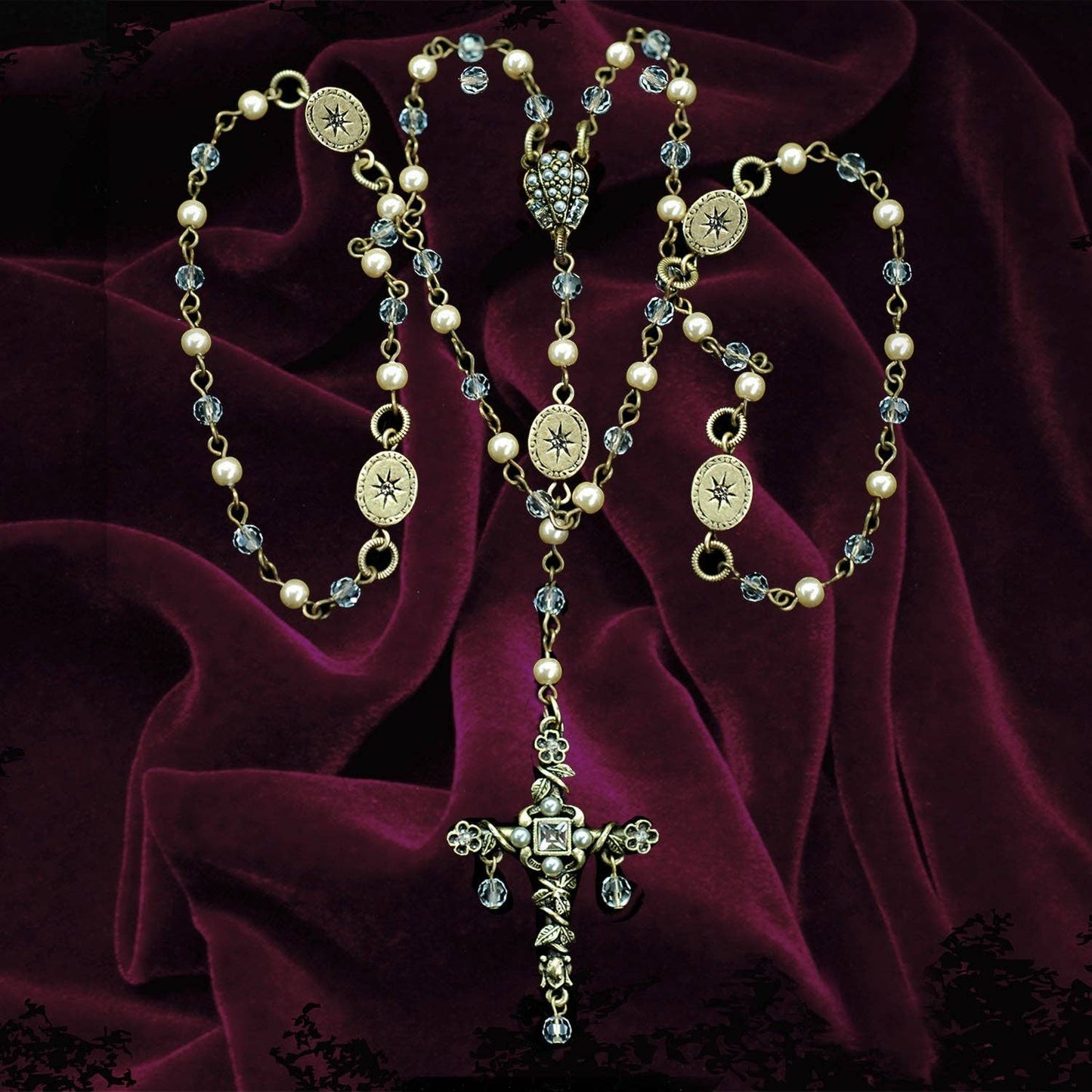 Joyería Sweet Romance - Rosario de Nuestra Señora de los Milagros N1608