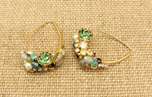 Handmade w/Swarovski Crystal Earring