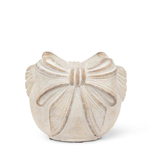 Small Bow Edged Planter-4.5"H