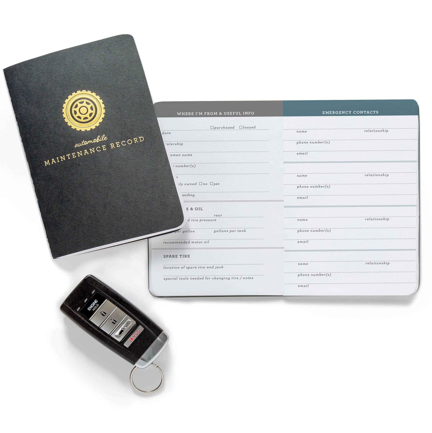 Automobile Maintenance Record Journal