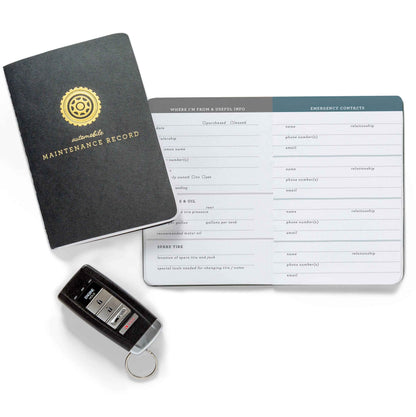 Automobile Maintenance Record Journal
