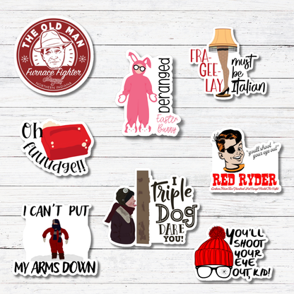 Oily Graphic Creations - Shoot Your Eye- A Christmas Story Sticker/Magnet