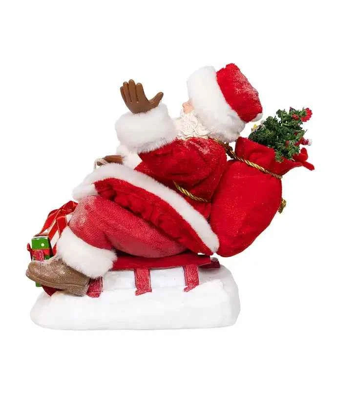 8.5" Fabriche Santa On Sled