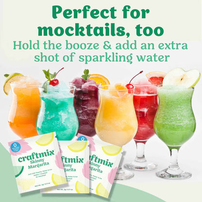 Craftmix - Skinny Margarita Cocktail Mixer - 12 Servings Multipack