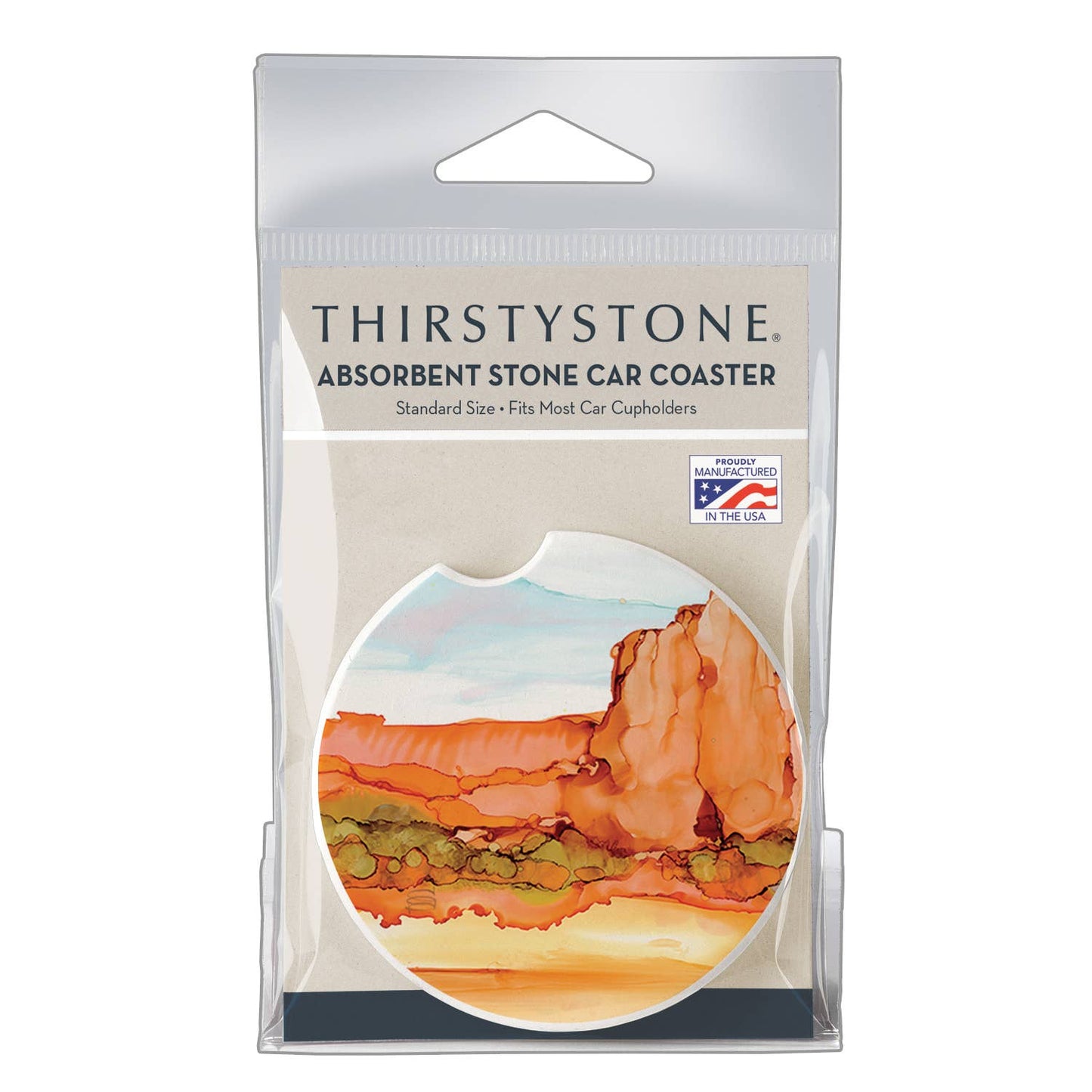 Desertscap 1 Pack Absorbent Stone Car Coaster