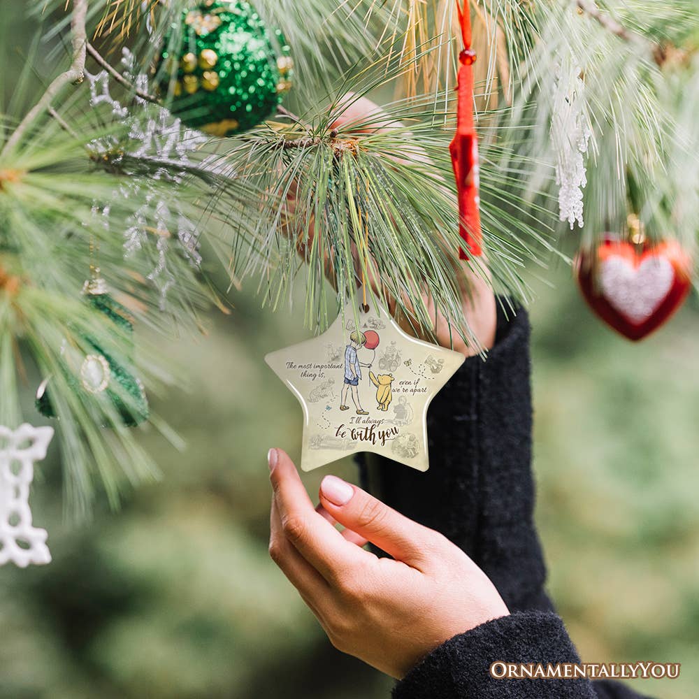 I'll Always be with You Ornament, Comforting Pooh Bear Gift