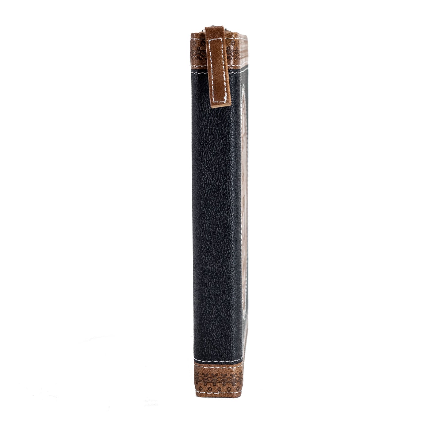 Divinity Boutique - Brown & Black Zippered Journal: Trust