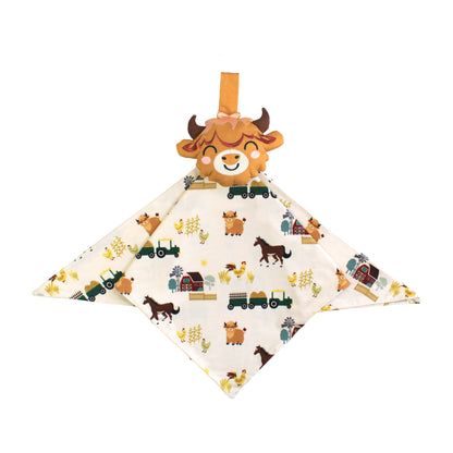 En la granja Highland Cow Bamboo Lovey