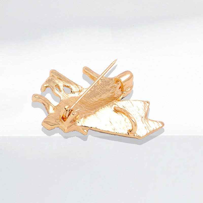 Piano Alloy Brooch PA3336: Black