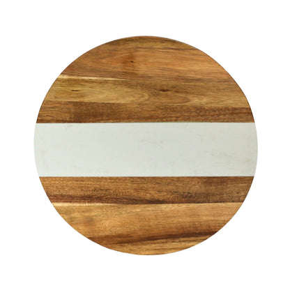Magnetic Acacia Wood Block with 4 Cheese Tools