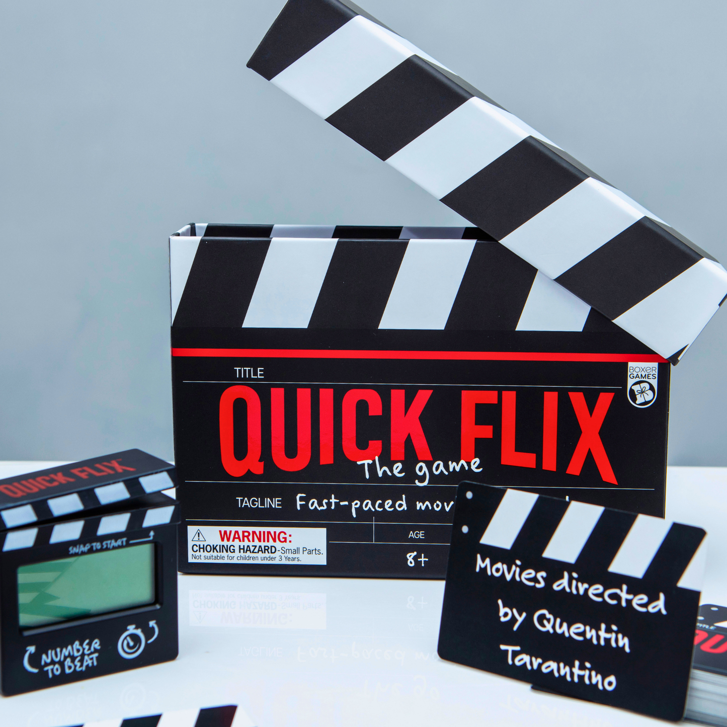 Quick Flix - Movie Trivia Party Game for Families & Adults