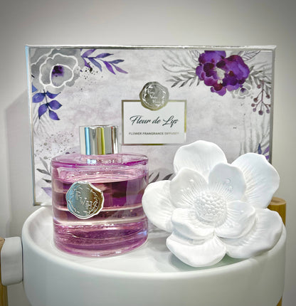 Magnolia Flower Diffuser Gift Set - Fleur de Lys