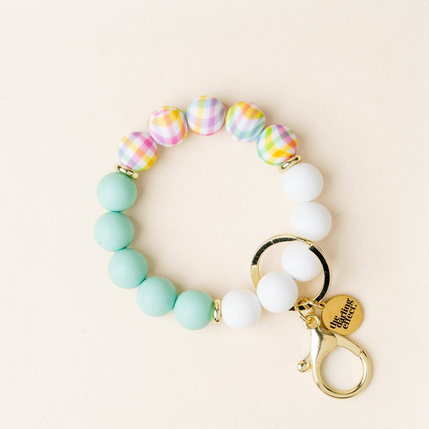 Hands-Free Keychain Wristlet-Spring Fling