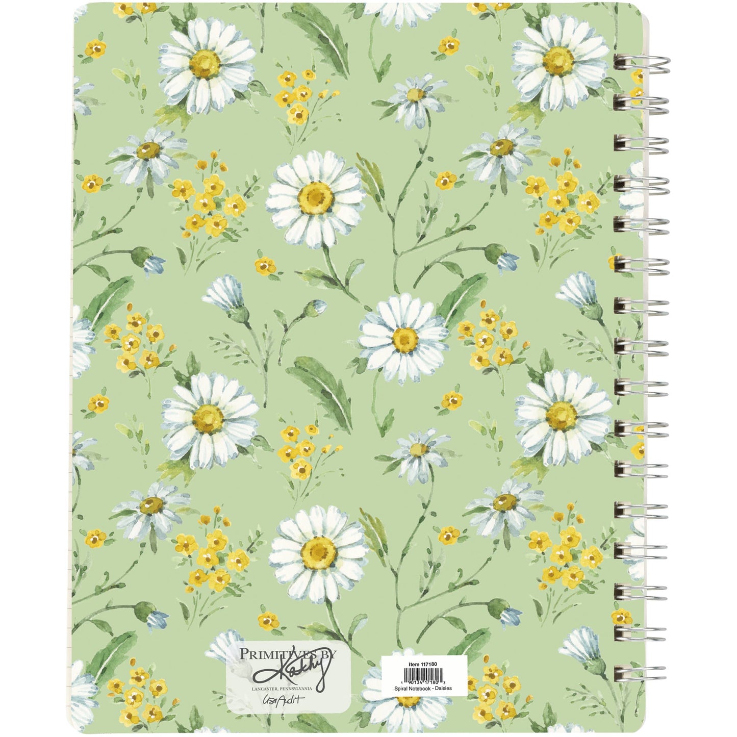 Daisy Spiral Notebook
