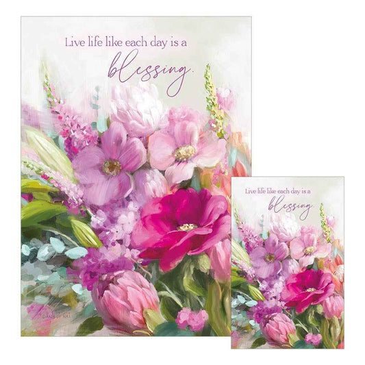 Legacy - Bright Floral - Faith Birthday Card
