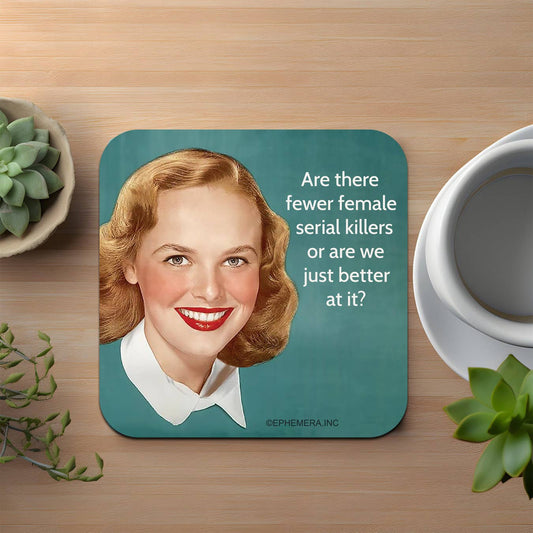 Female Serial Killers Coaster