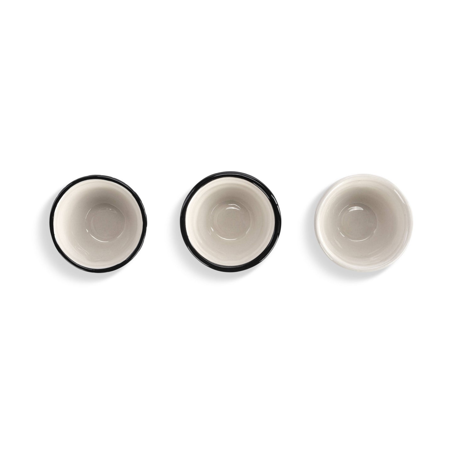 Red Heart Mini Bowls Set of 3 Assorted