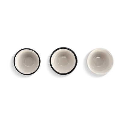 Red Heart Mini Bowls Set of 3 Assorted