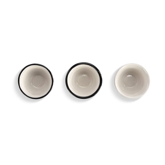 Red Heart Mini Bowls Set of 3 Assorted