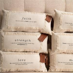 Mini Pillows - Bible Verses -sold seperately