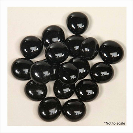 Glass Decor Marbles Black