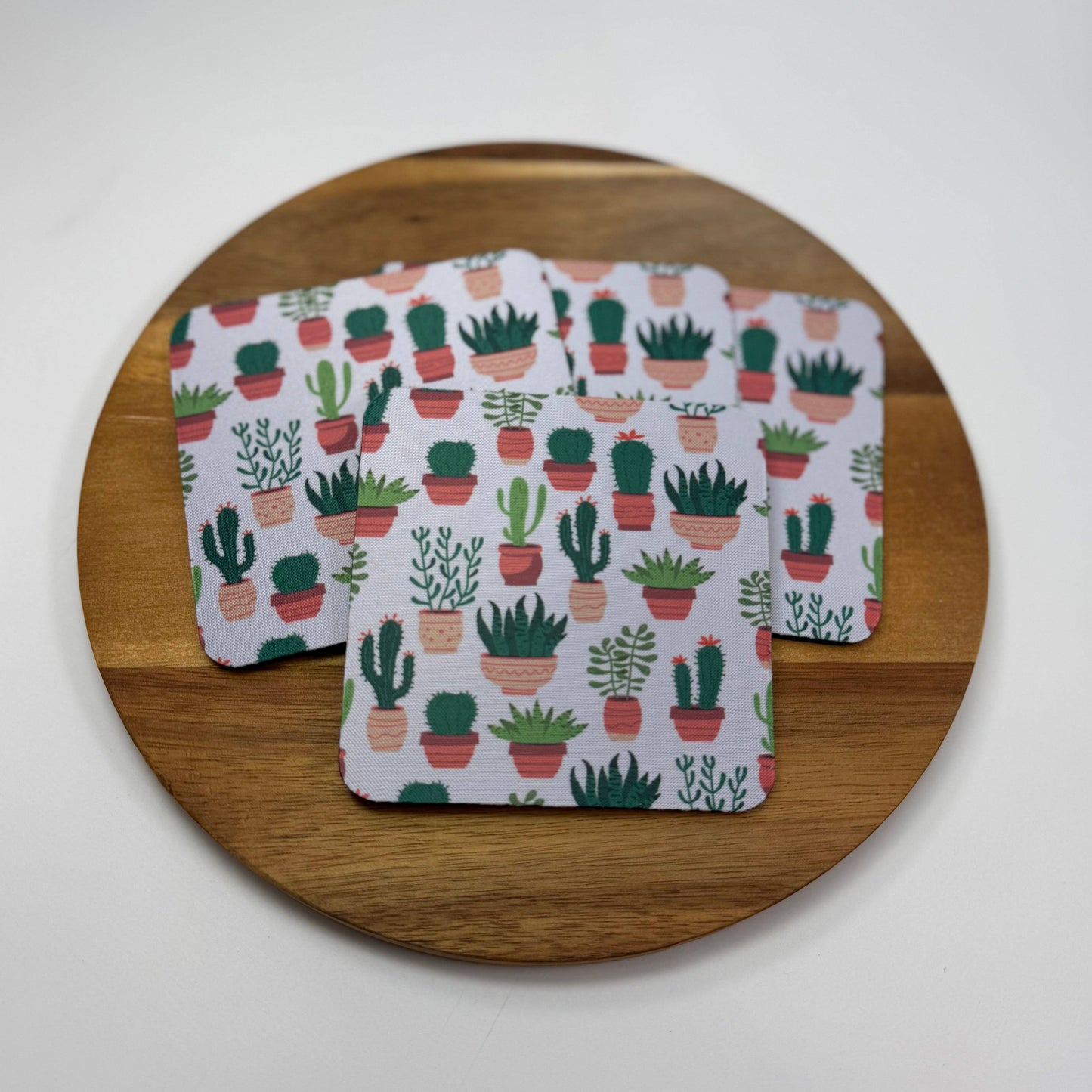 Cactus Collage Coaster-Sold Separately