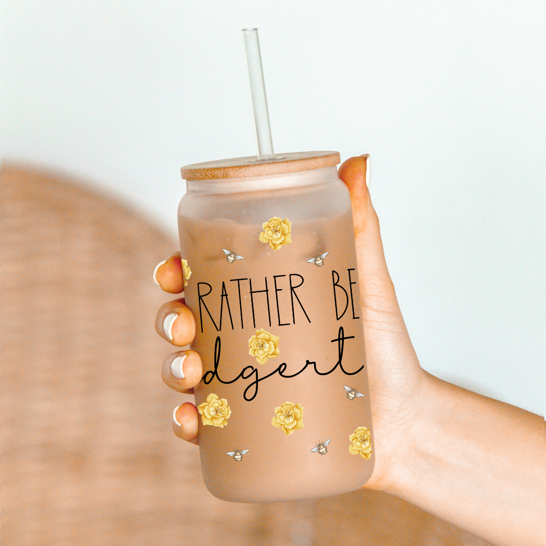 Oily Graphic Creations - Rather be a Bridgerton-16oz UV DTF Wrap