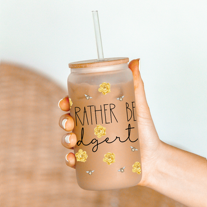 Oily Graphic Creations - Rather be a Bridgerton-16oz UV DTF Wrap