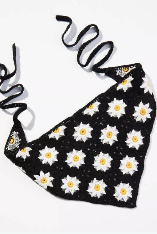 FLOWER HAIR SCARF HAIR BAND