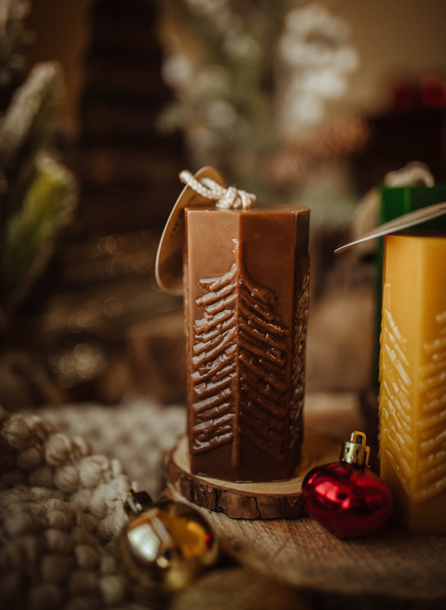 Lone Tree Beeswax Candle
