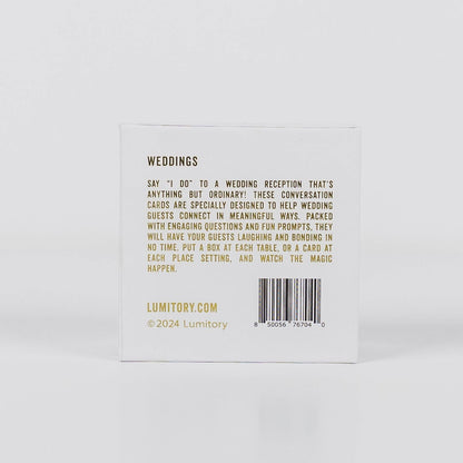 Wedding Conversation Cards
