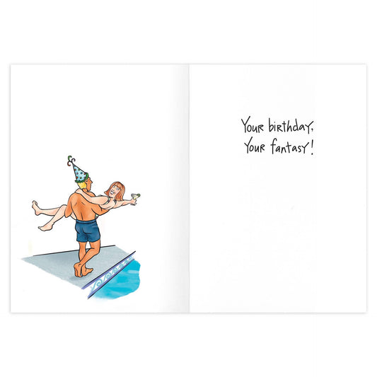 Young Lifeguard Birthday Card