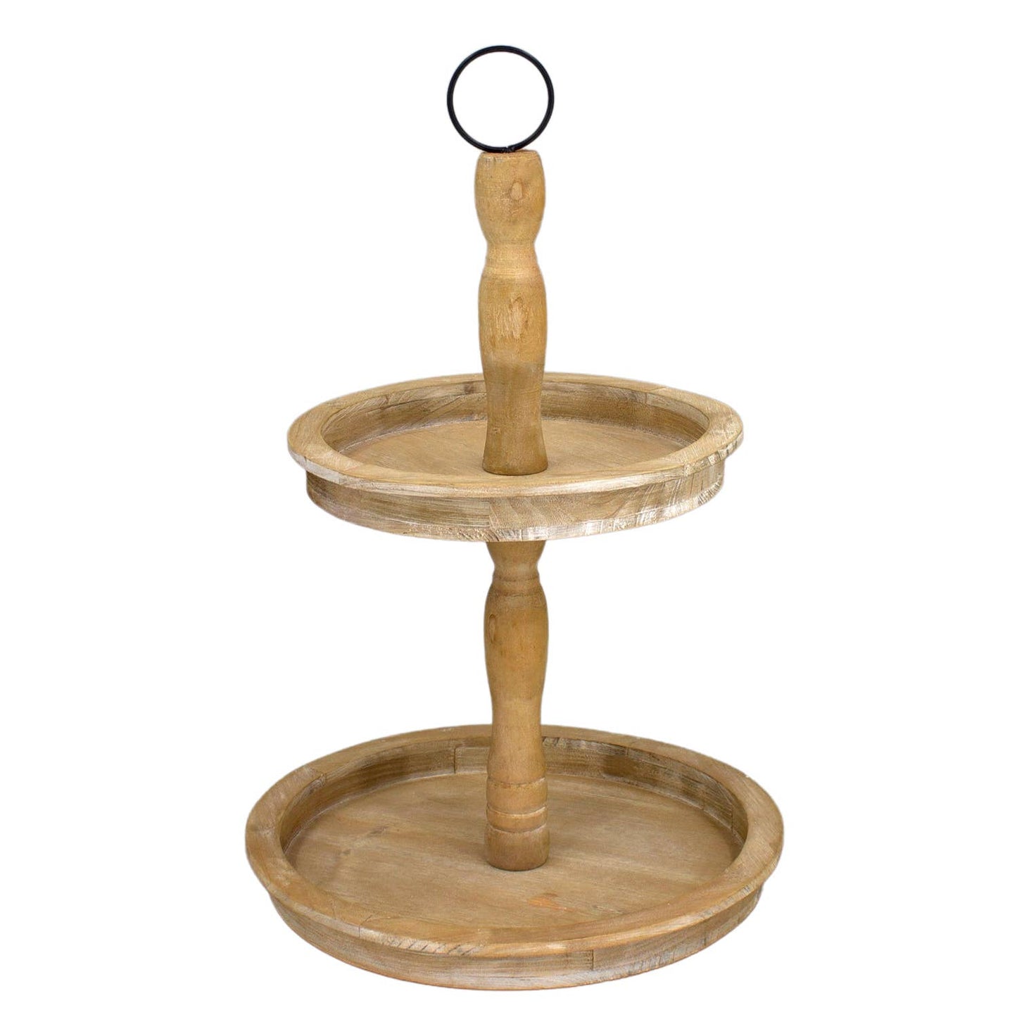 Natural 2 Tier Tray
