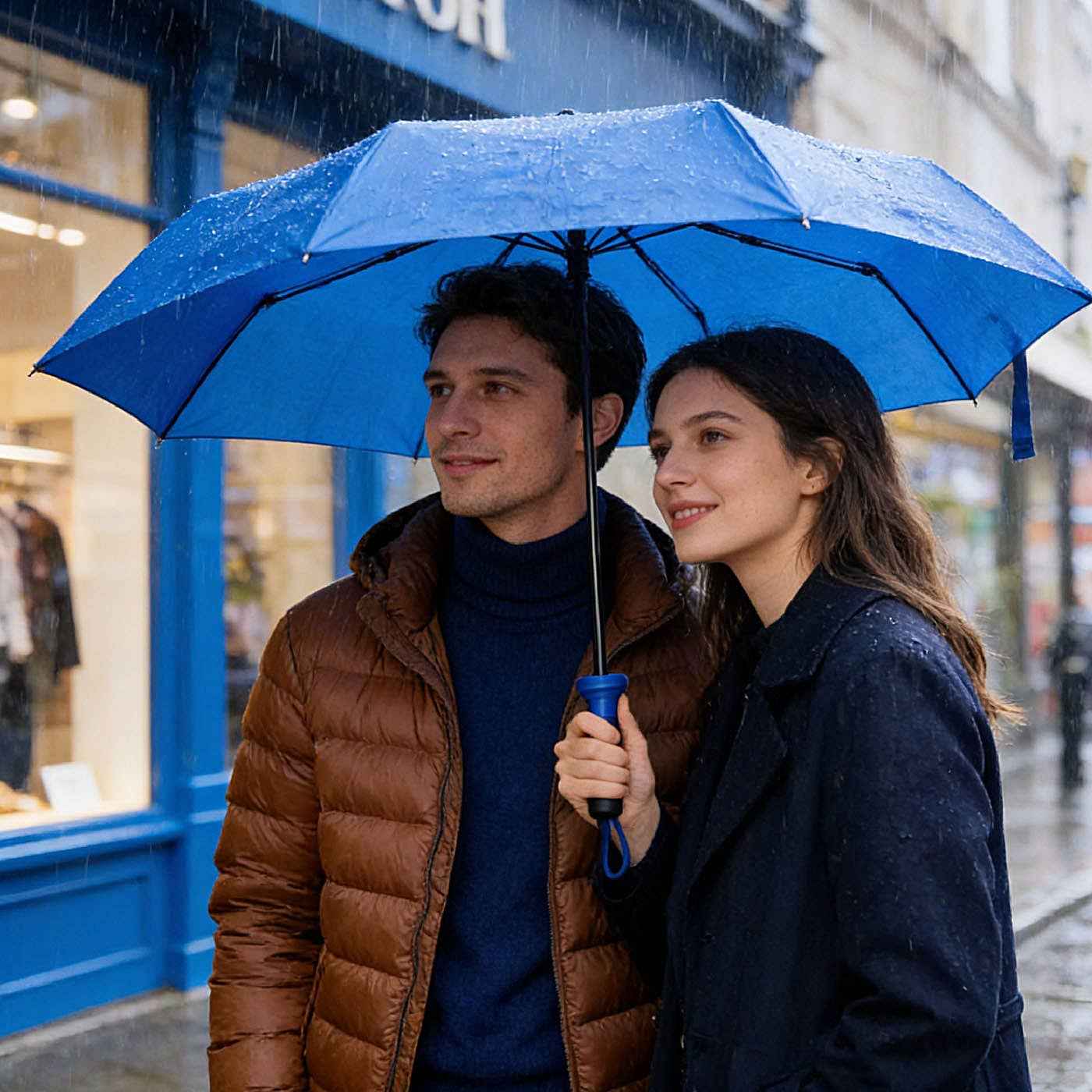Cobalt Bottle Umbrella