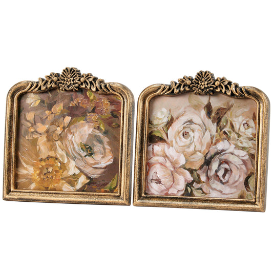 Primitives by Kathy - Moody Floral Framed Art Set