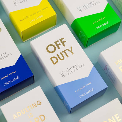 Off Duty - Aromatherapy Shower Steamers - Coconut Lime