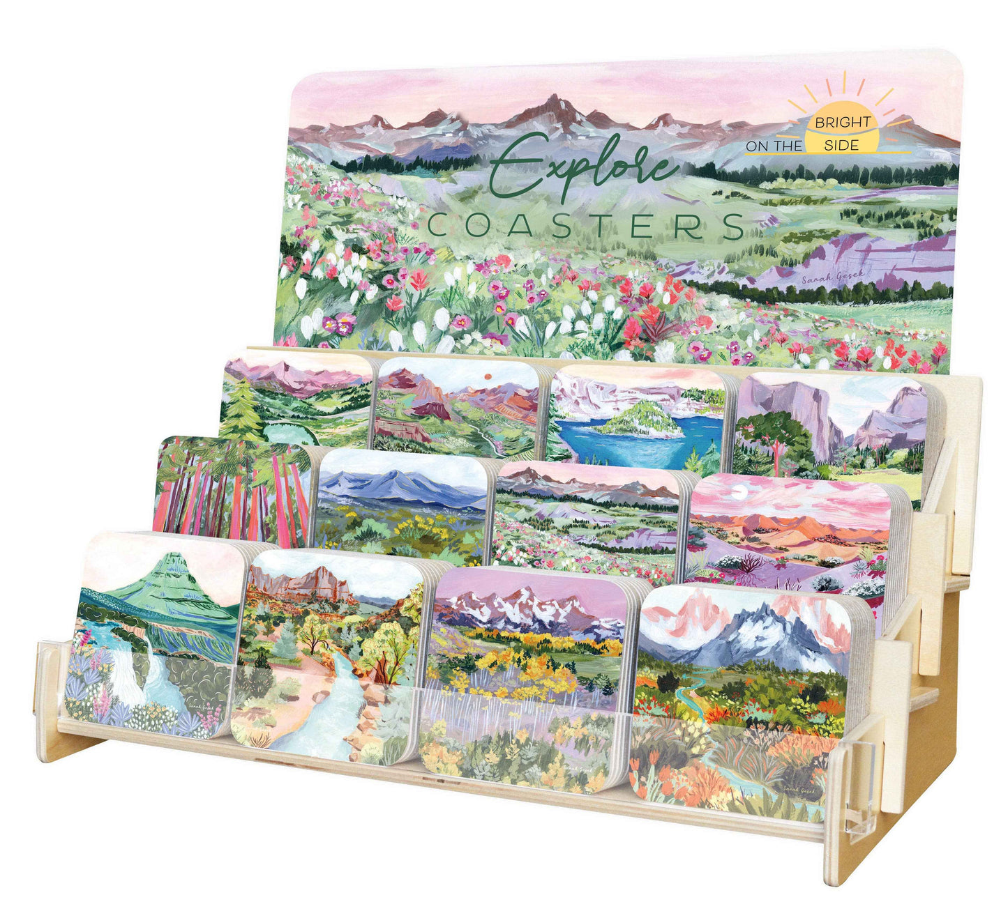 Legacy - Explore Coasters with Foil Collection