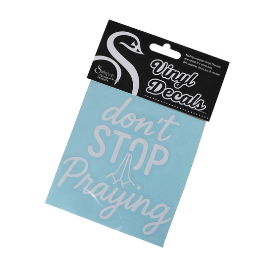 Swanson Christian Products - Decal Vinyl - Don't Stop Praying