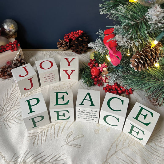 PEACE-Christmas Blocks