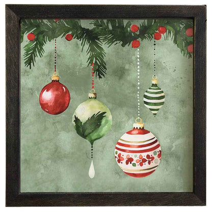 Watercolor Ornaments - Rustic Frames