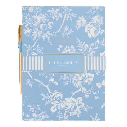 Laura Ashley Heirloom Cottage Flip Pad with Pen