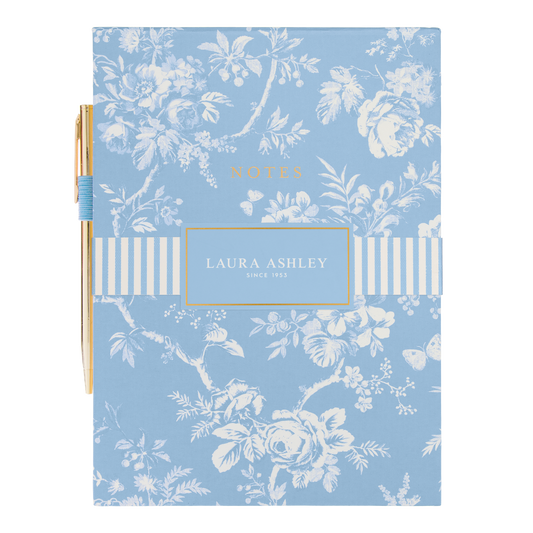 Laura Ashley Heirloom Cottage Flip Pad with Pen