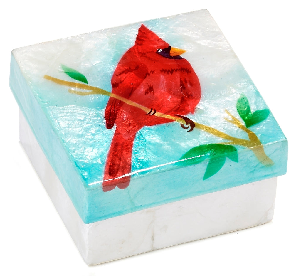 Cardinal Capriz Box 3"x3"