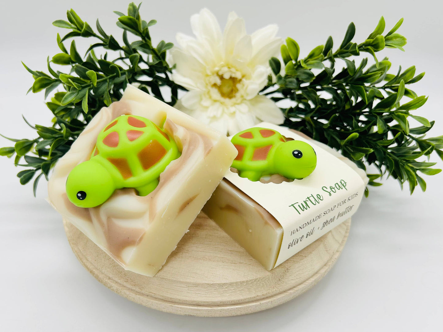 Jabón artesanal Turtle para niños VEGANO PROCESO EN FRÍO